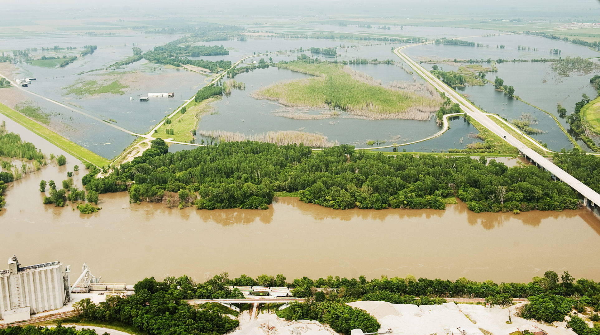 Flooding Nebraska City